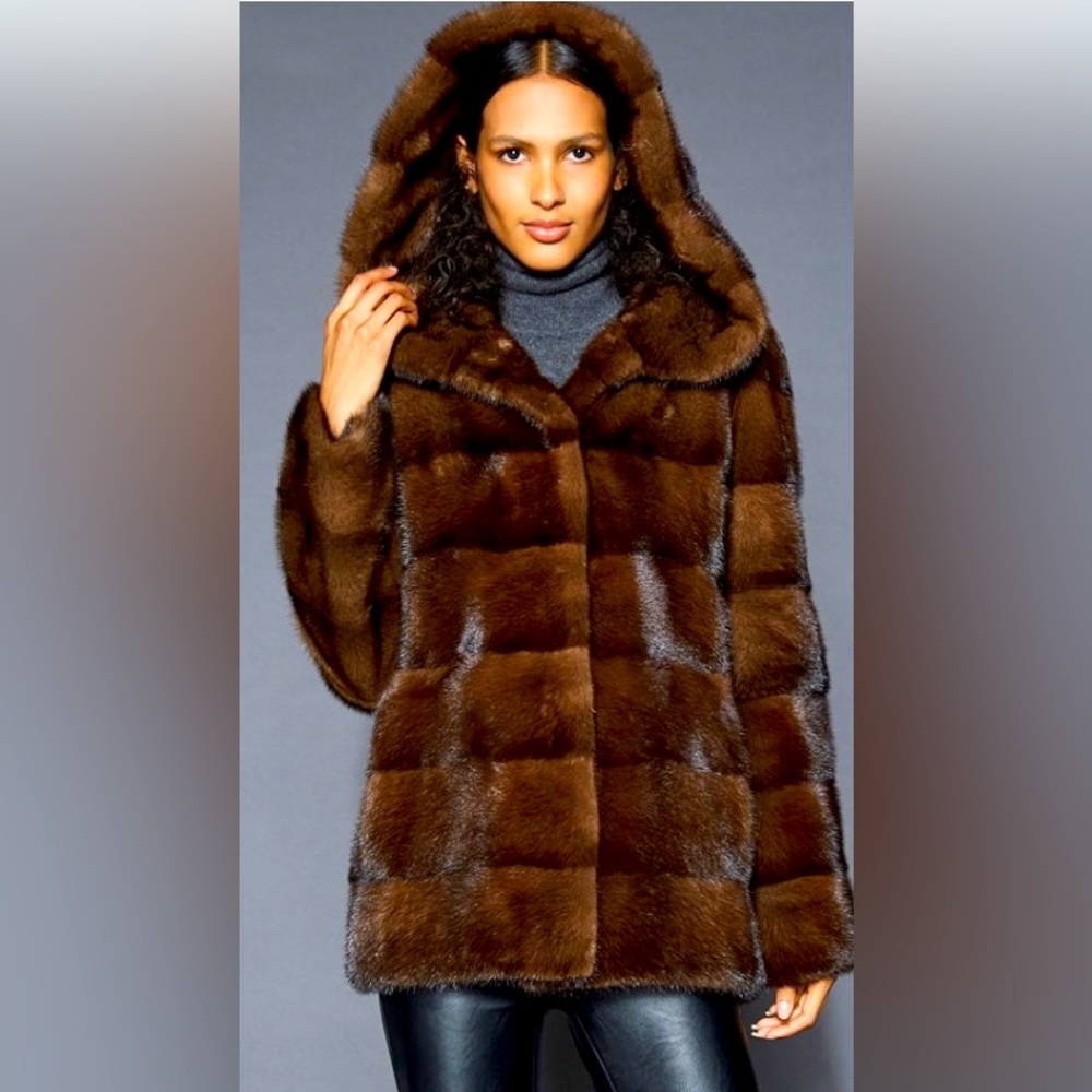 $6500 Fur Vault Macy’s mink jacket - Picture 1 of 1
